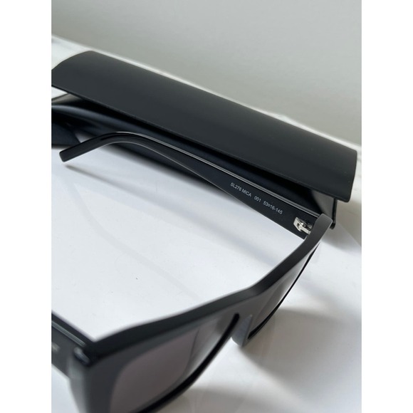 NEW Saint Laurent SL276 Mica Sunglasses in Black - Picture 10 of 10